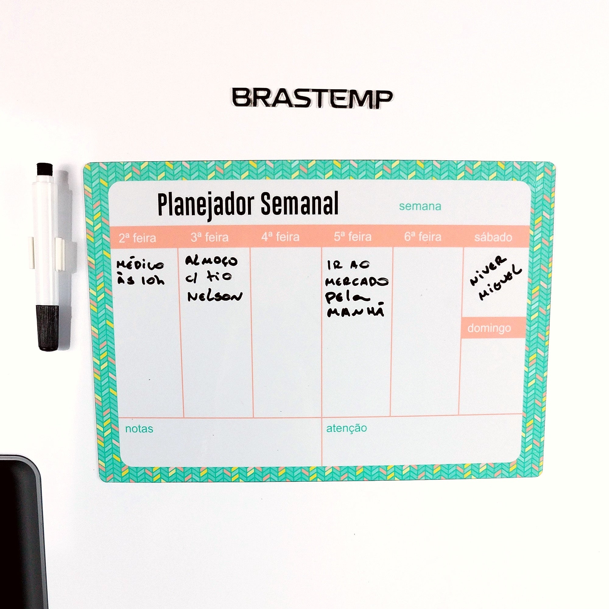 Planejador Semanal Personalizado