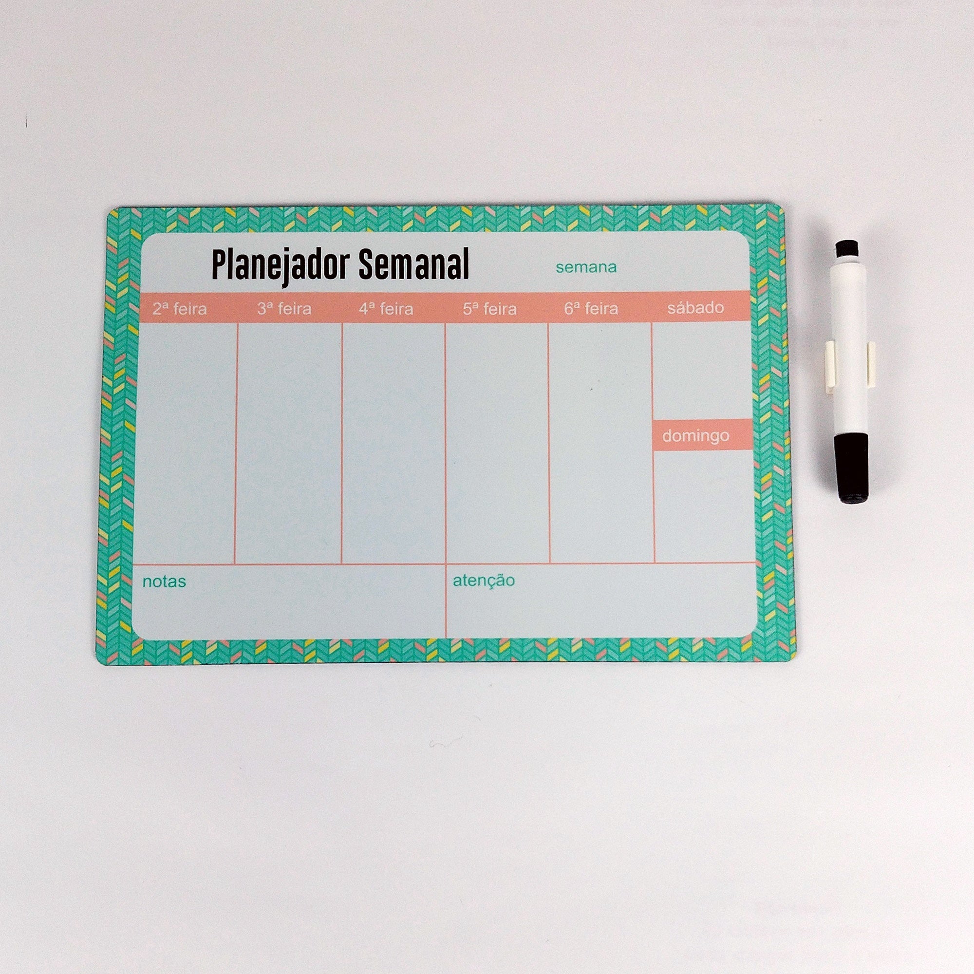 Planejador Semanal Personalizado