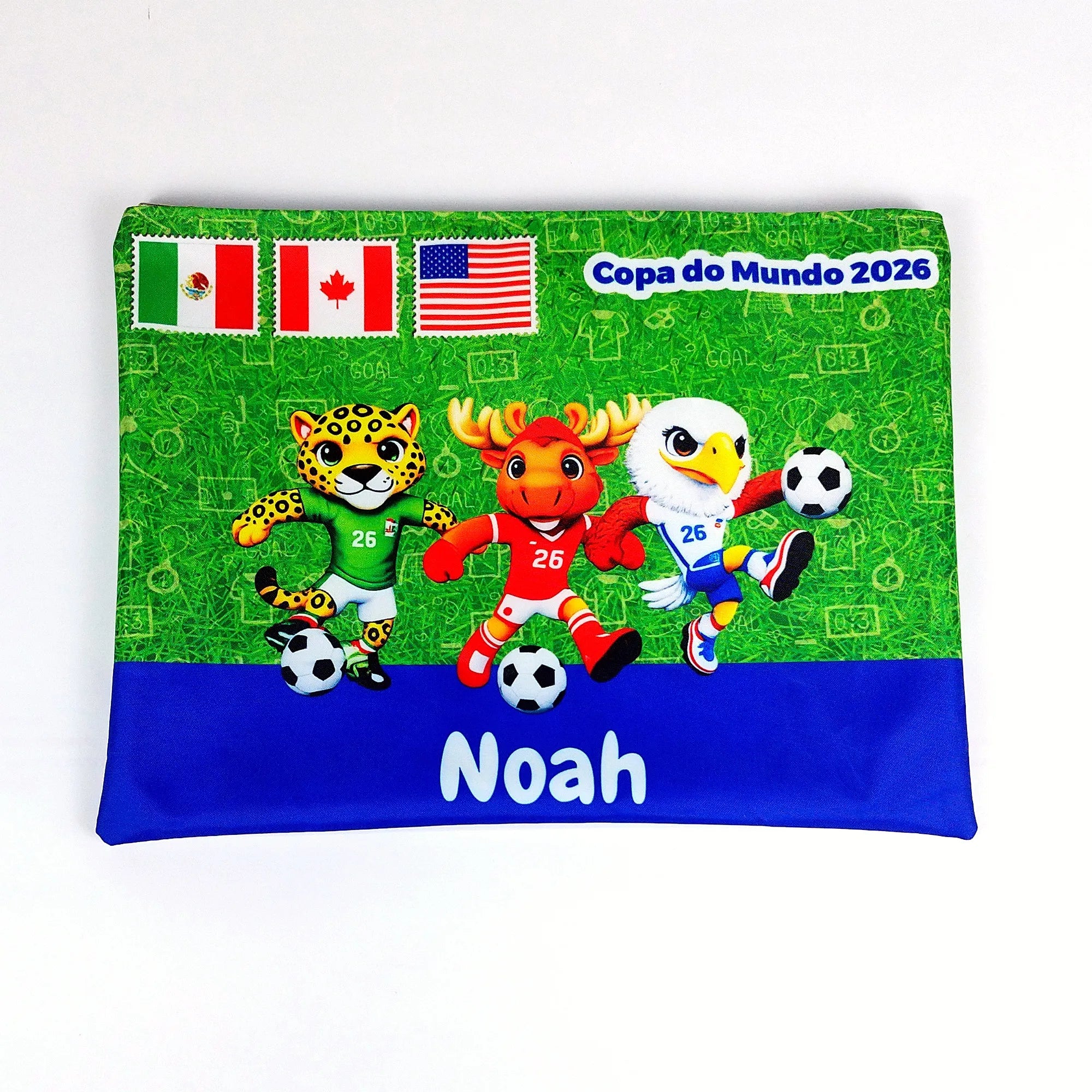 Nécessaire Cristal Copa Do Mundo 2026 Personalizada