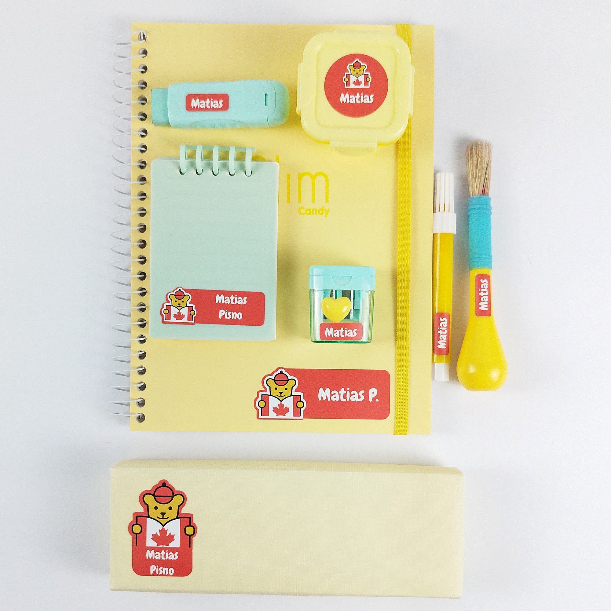 Etiquetas Kit Super Fofo - Maple Bear