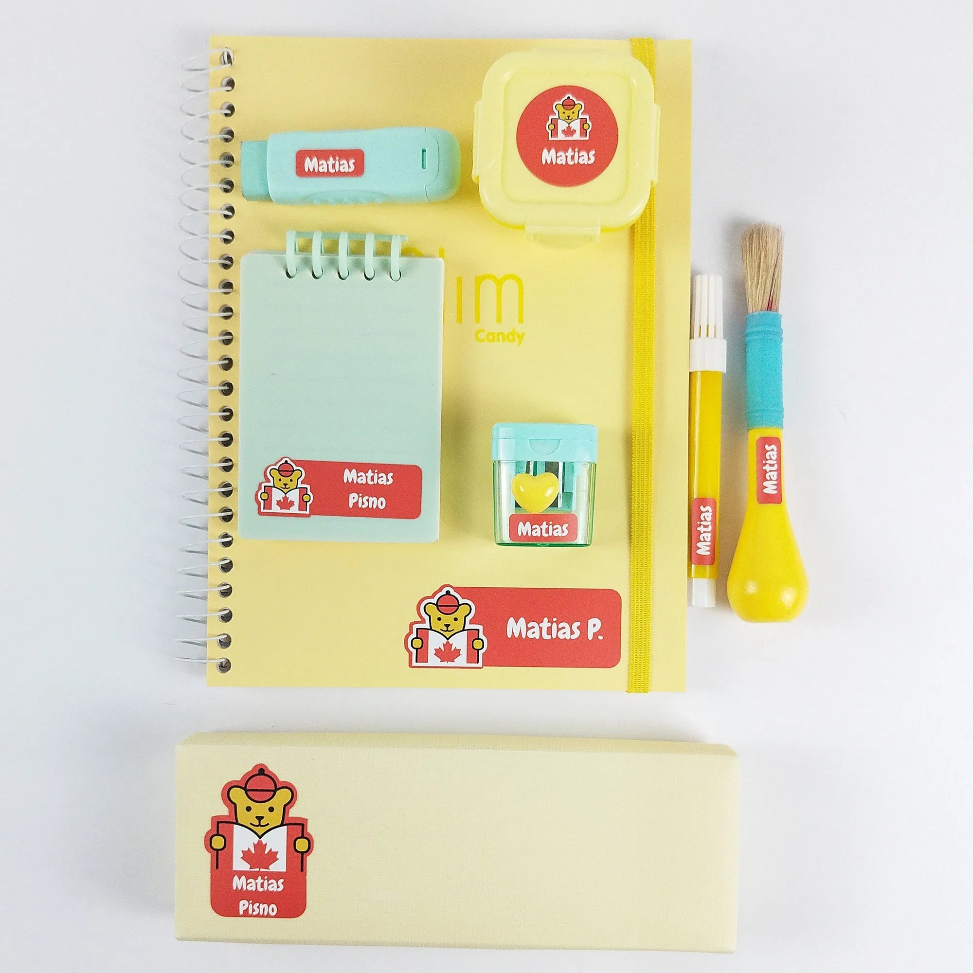 Etiquetas Kit Super Fofo - Maple Bear