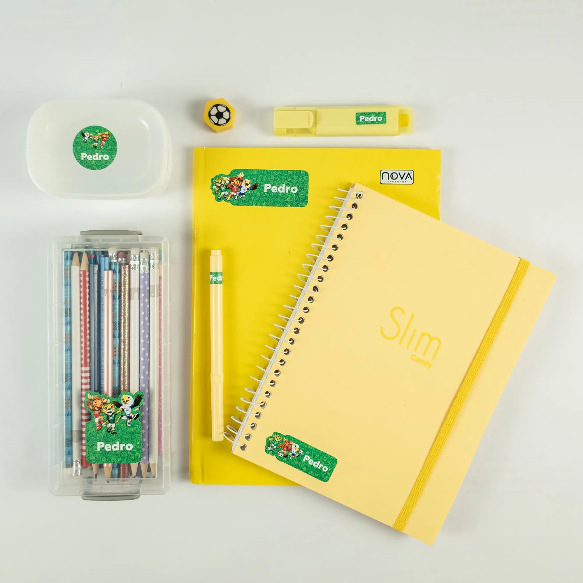 Etiquetas Kit Super Fofo - Copa do Mundo 2026