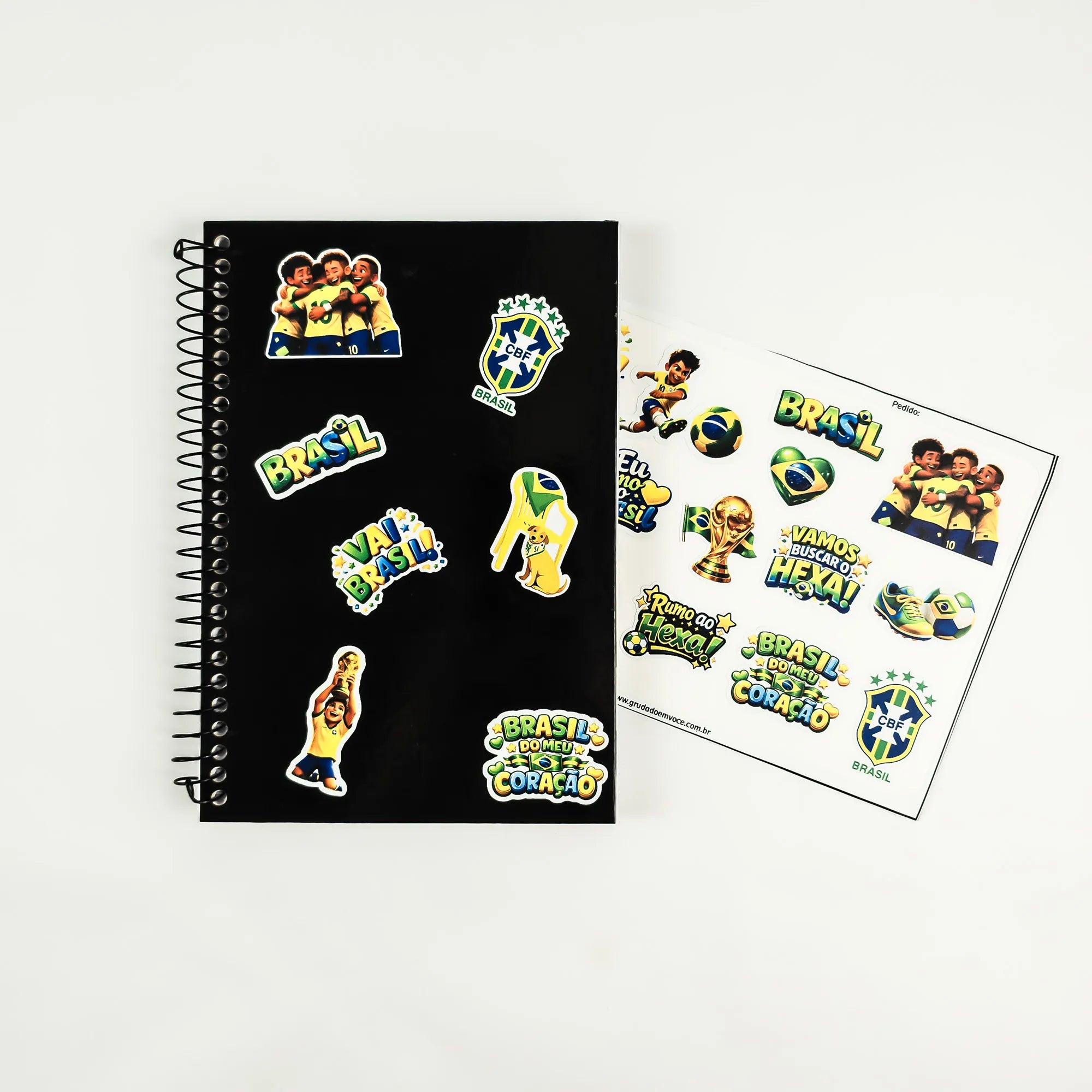 Adesivos Brasil Copa Do Mundo 2026