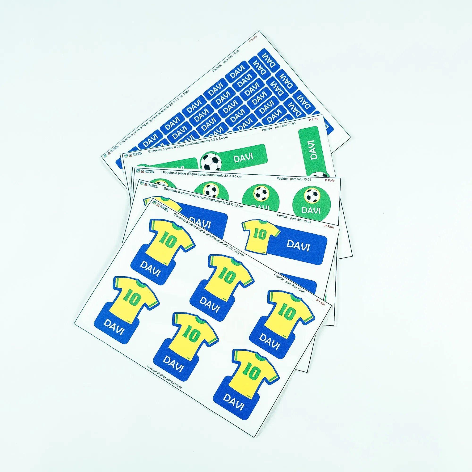 Etiquetas Kit Super Fofo Futebol