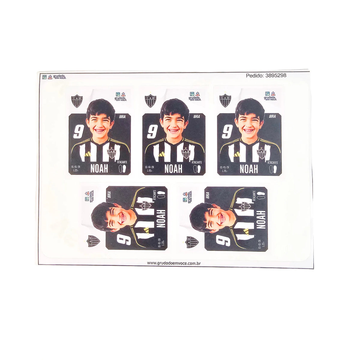 Combo Meu Craque Atlético Mineiro Personalizado