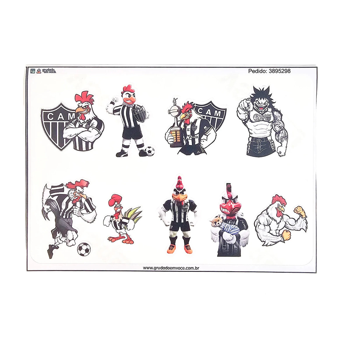 Combo Meu Craque Atlético Mineiro Personalizado