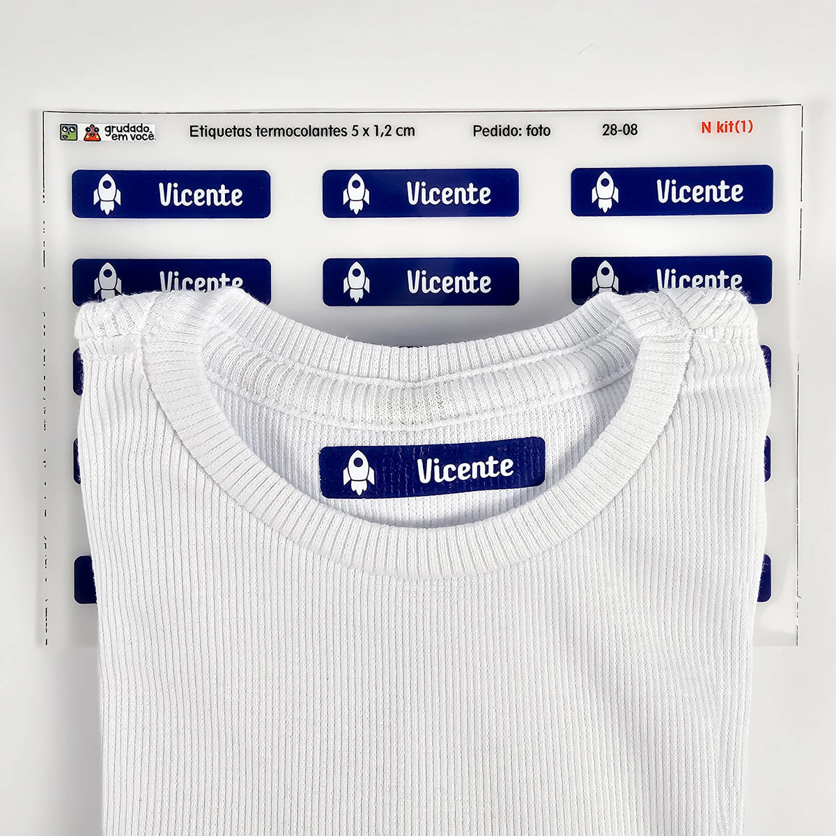 Etiqueta Termocolante Personalizada