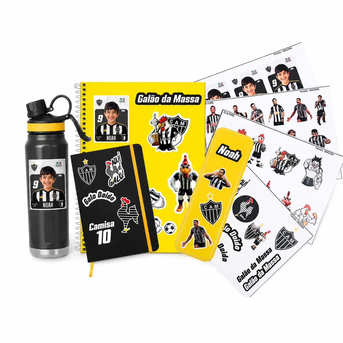 Combo Meu Craque Atlético Mineiro Personalizado
