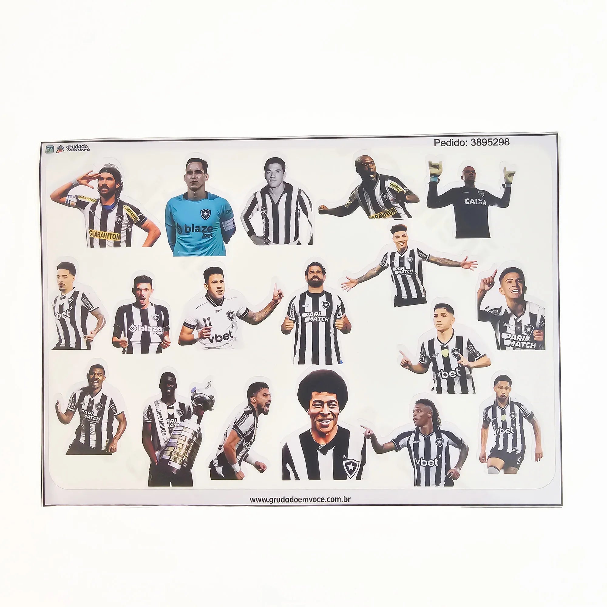 Combo Meu Craque Botafogo Personalizado