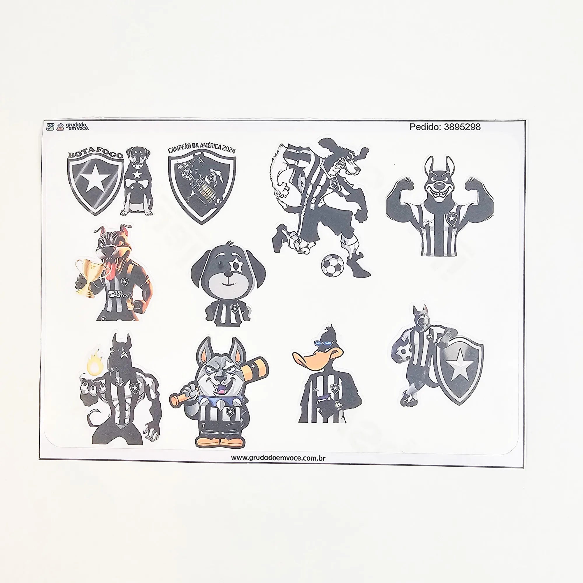 Combo Meu Craque Botafogo Personalizado