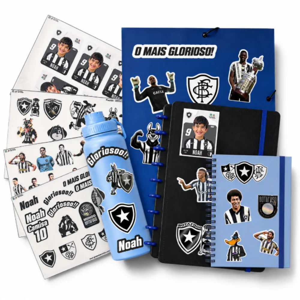 Combo Meu Craque Botafogo Personalizado