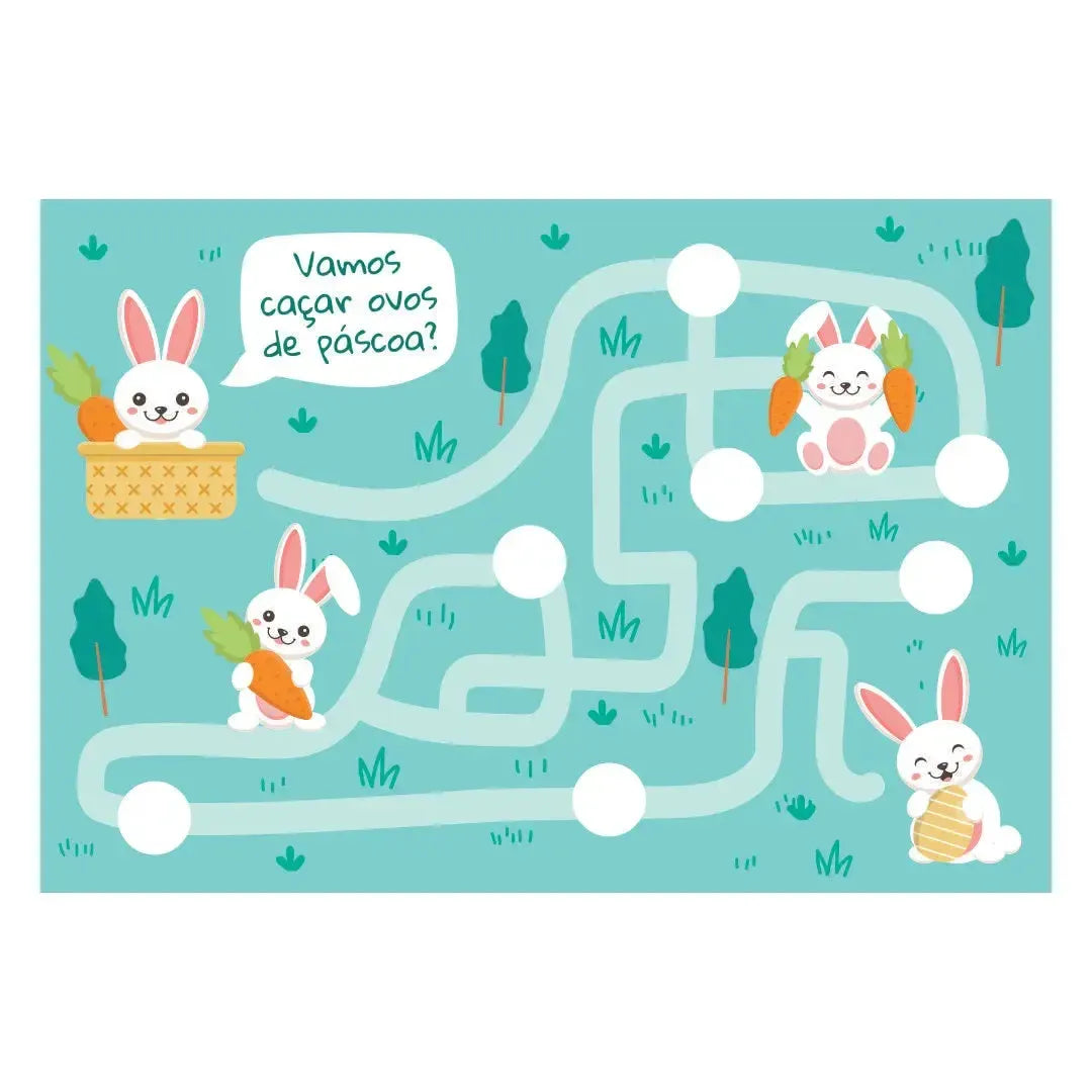Caça aos Ovos de Páscoa-Grudado em Você-Personalizados