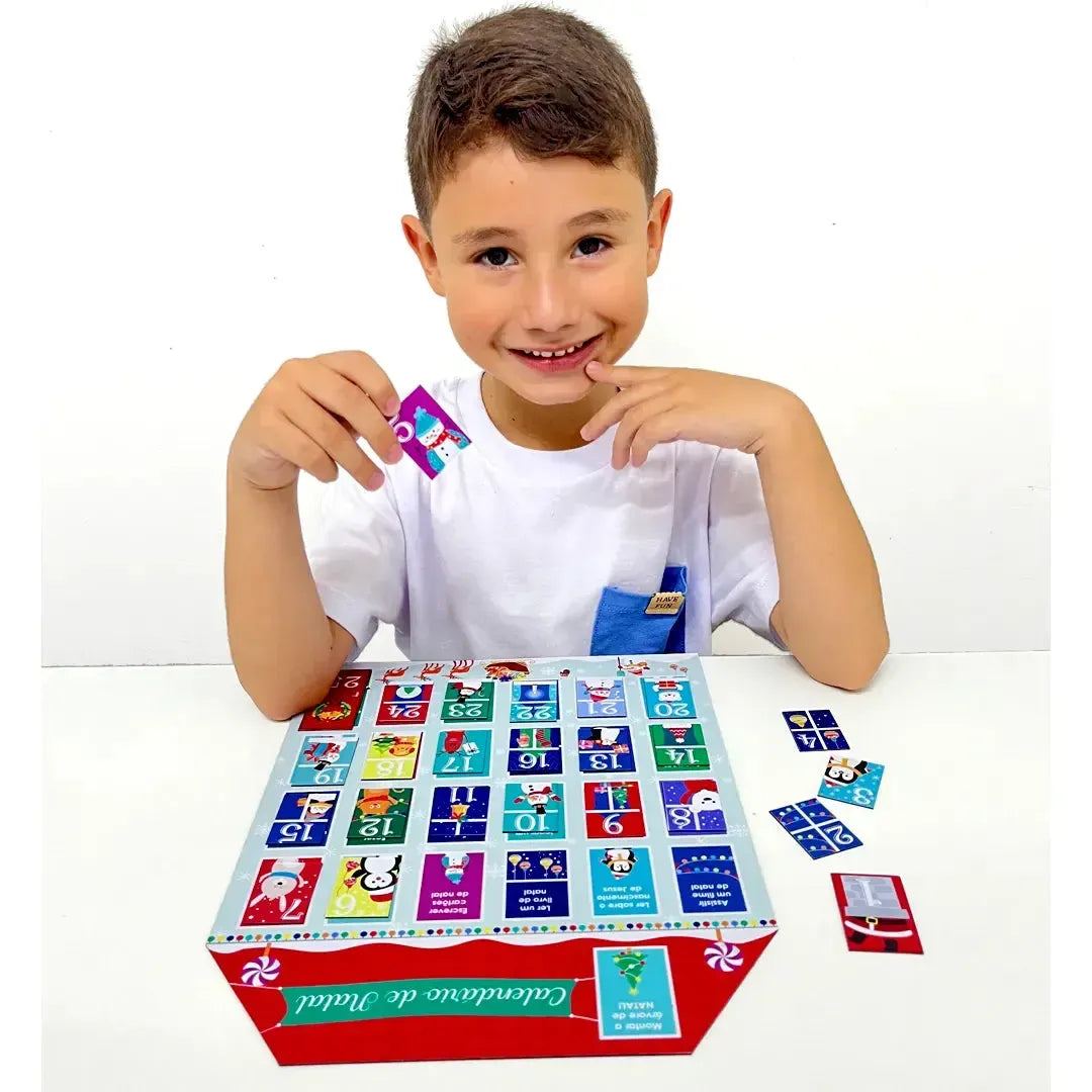 Calendário do Advento-Grudado em Você-Personalizados