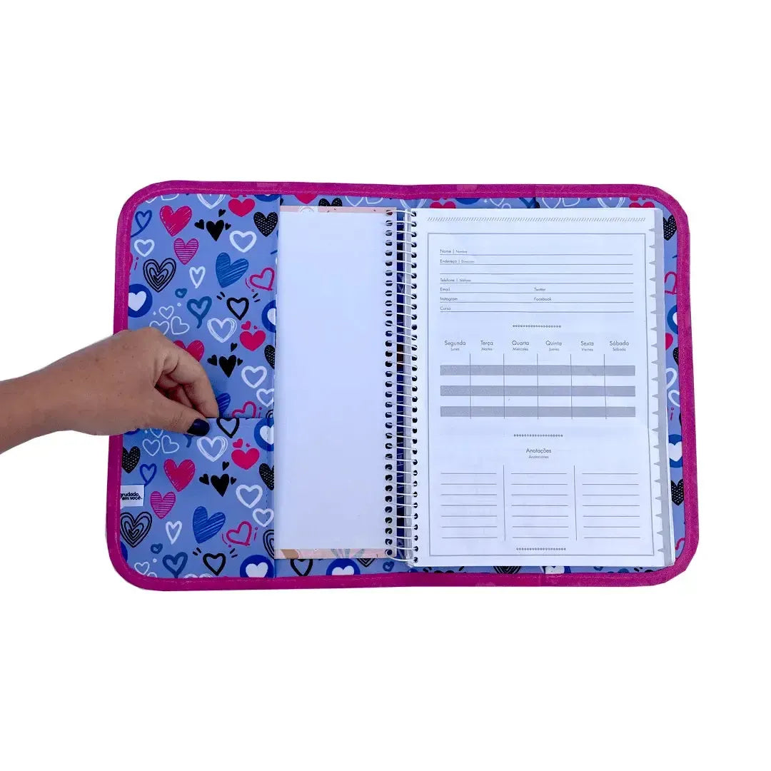 Capa Para Caderno-Grudado em Você-Personalizados
