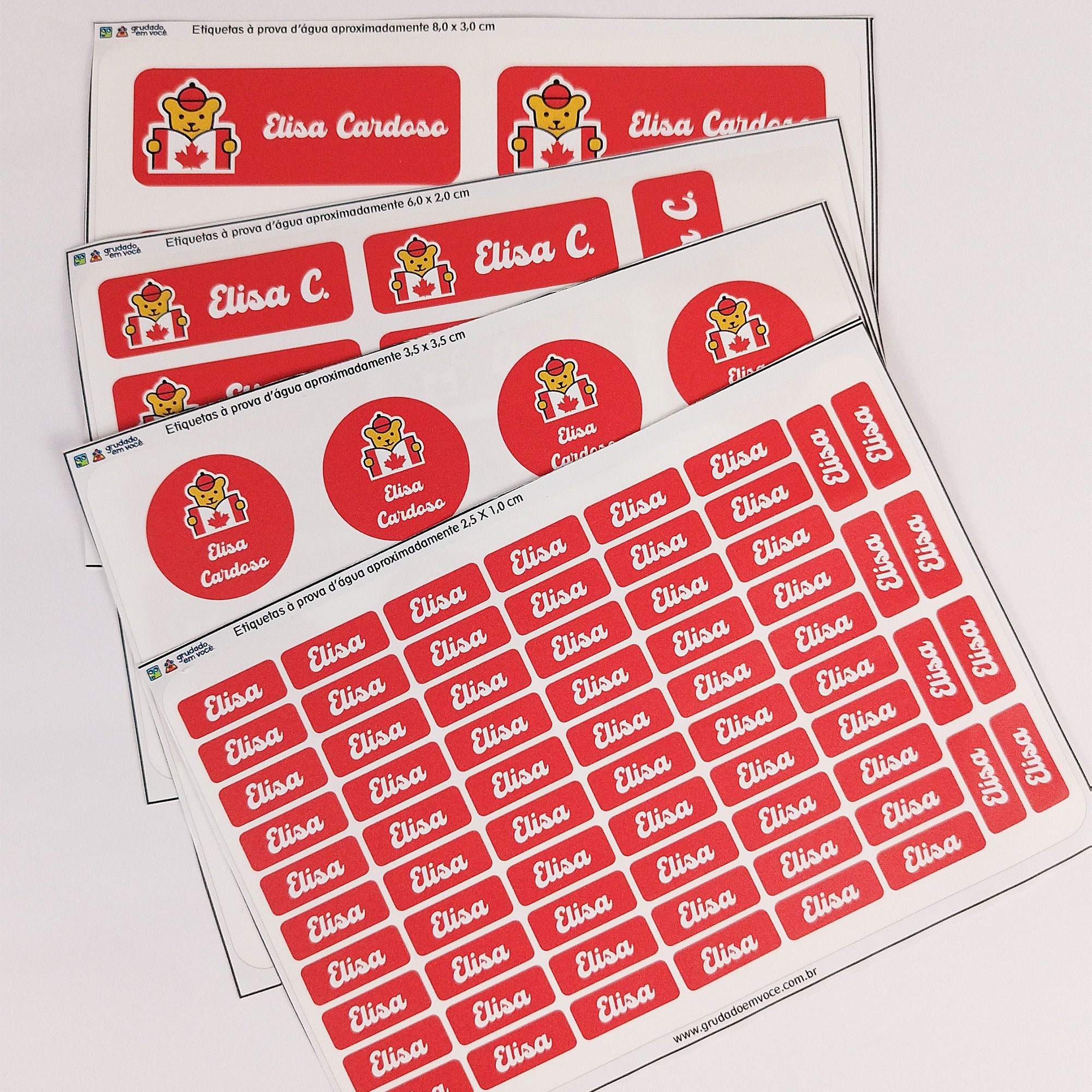 Kit Colorido Mix - Maple Bear