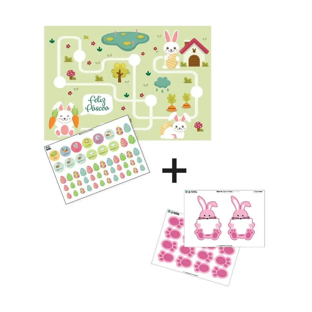 Combo Páscoa-Grudado em Você-Personalizados