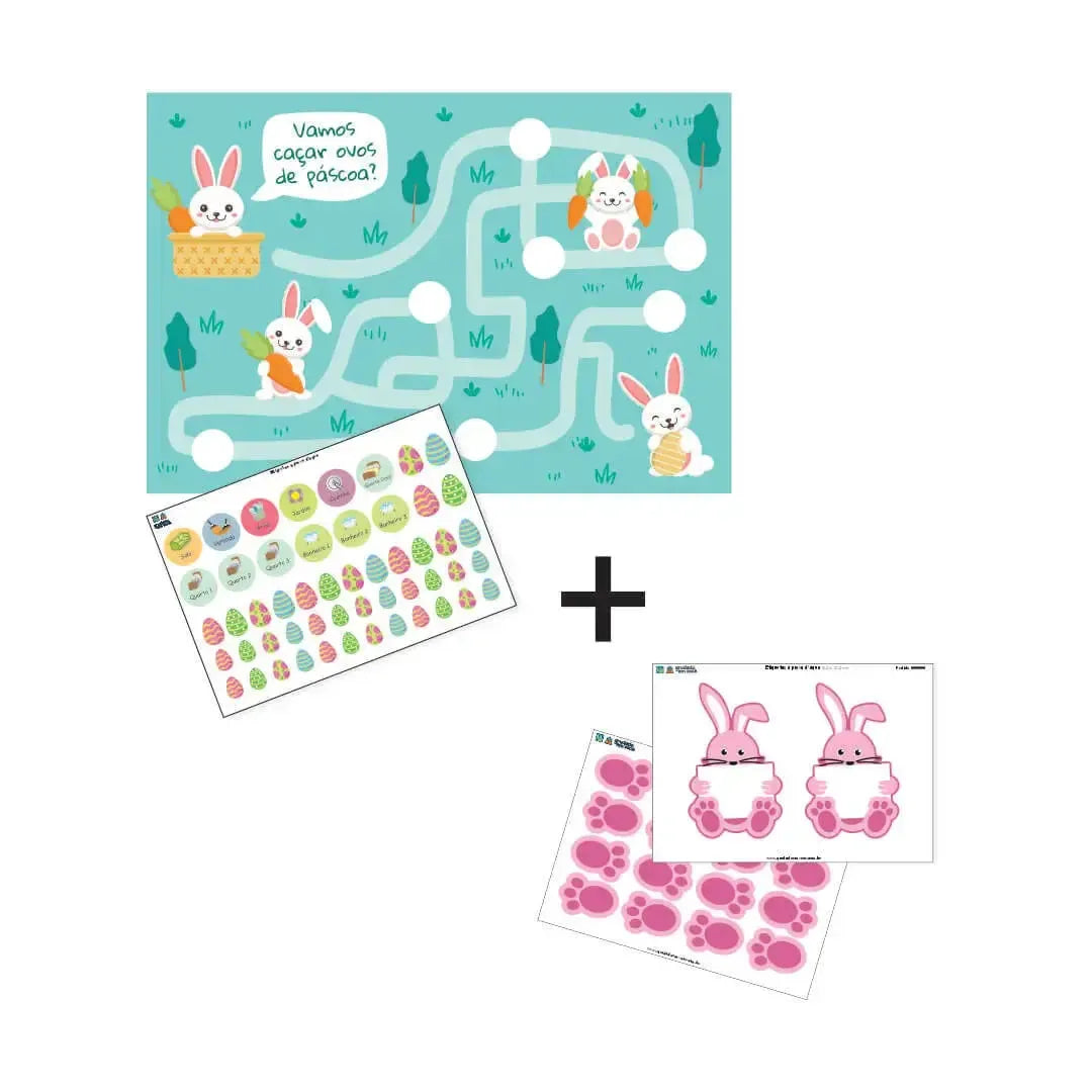 Combo Páscoa-Grudado em Você-Personalizados
