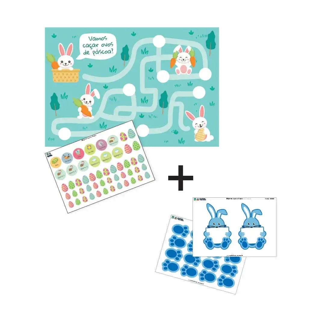 Combo Páscoa-Grudado em Você-Personalizados