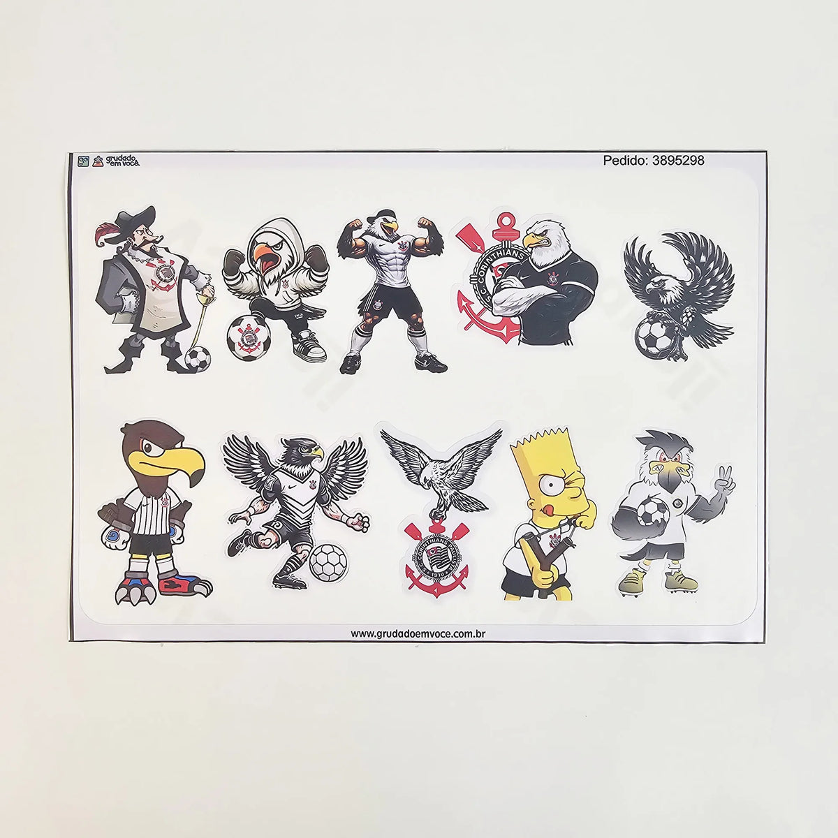Combo Meu Craque Corinthians Personalizado