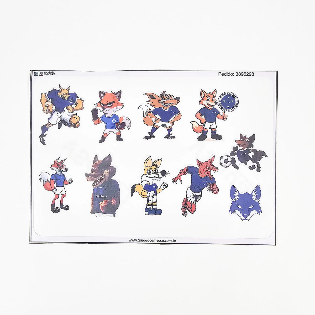 Combo Meu Craque Cruzeiro Personalizado