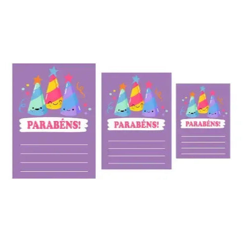 De/Para Mensagem-Grudado em Você-Personalizados