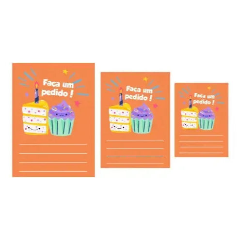 De/Para Mensagem-Grudado em Você-Personalizados