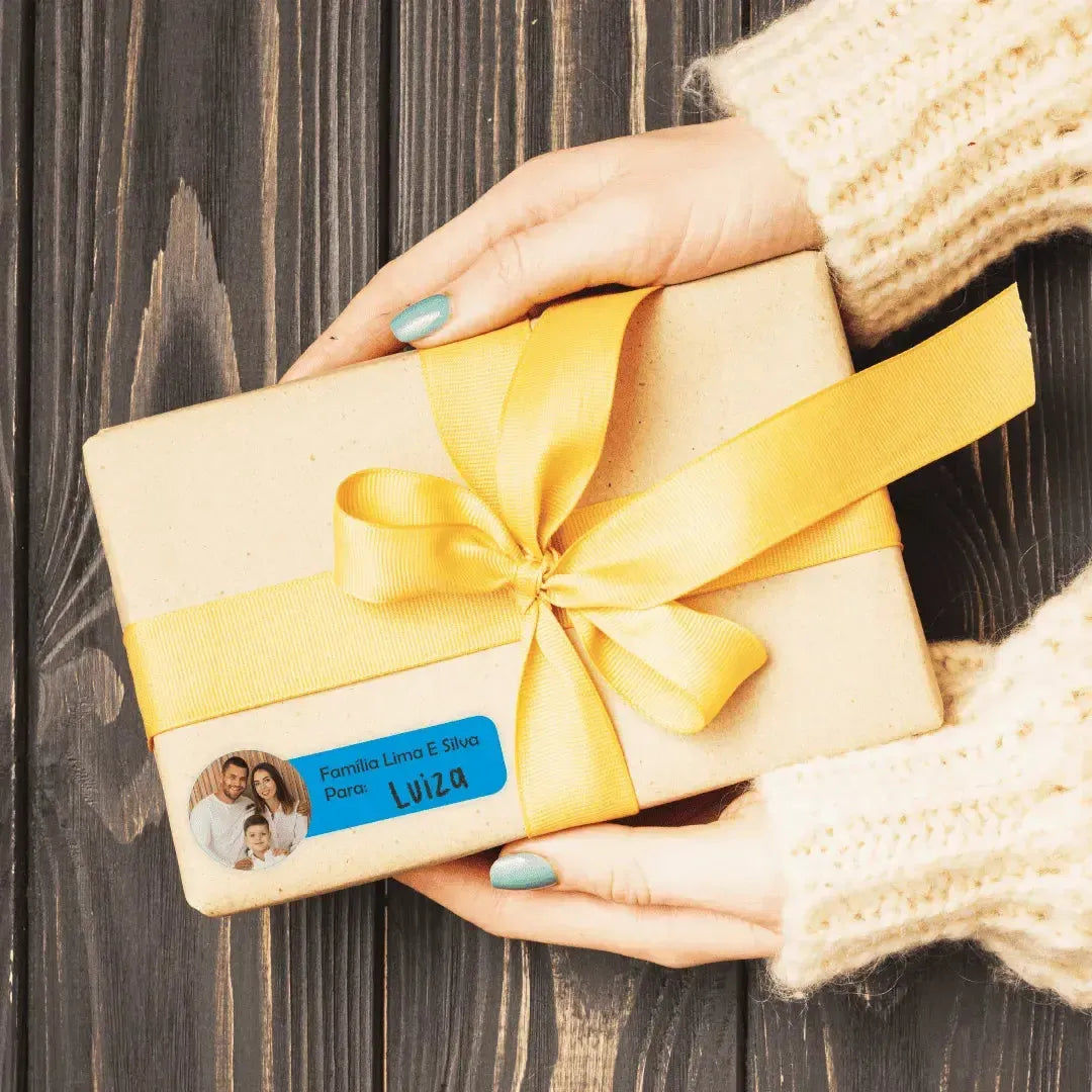 De/Para com Foto-Grudado em Você-Personalizados