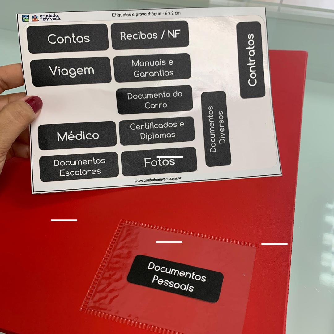 Etiqueta Organização