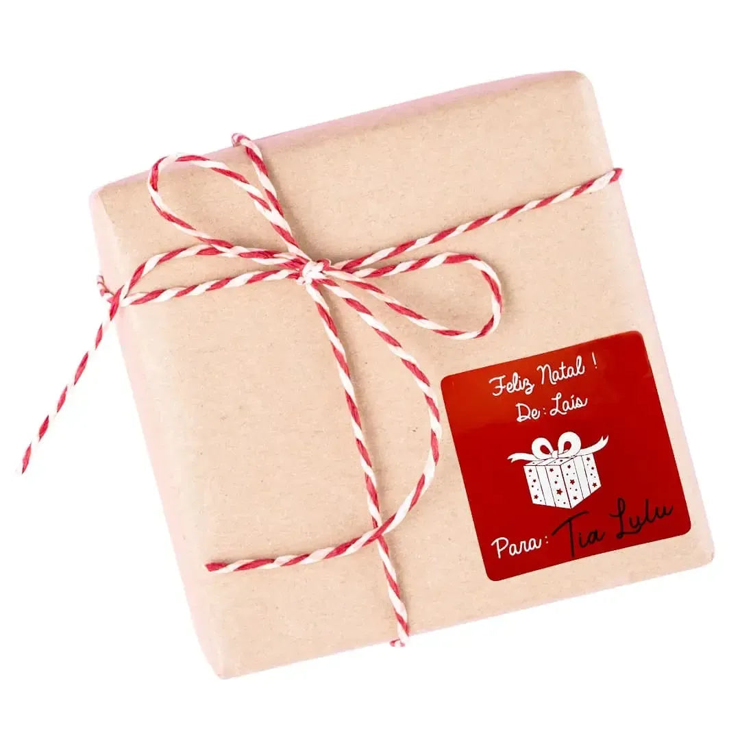 Etiqueta Presente Básica-Grudado em Você-Personalizados