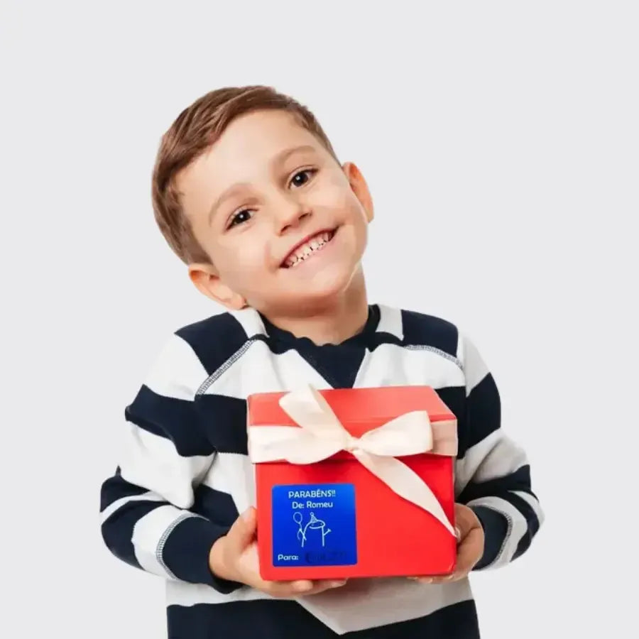 Etiqueta Presente Básica-Grudado em Você-Personalizados