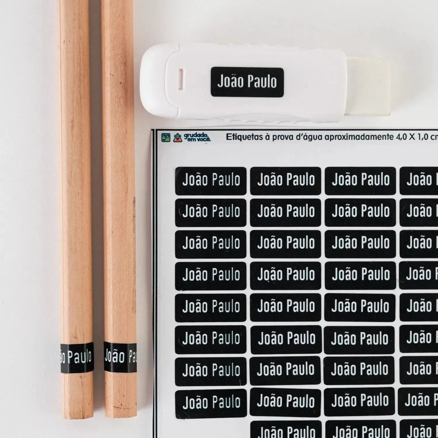 Etiqueta Super Mini-Grudado em Você-Personalizados