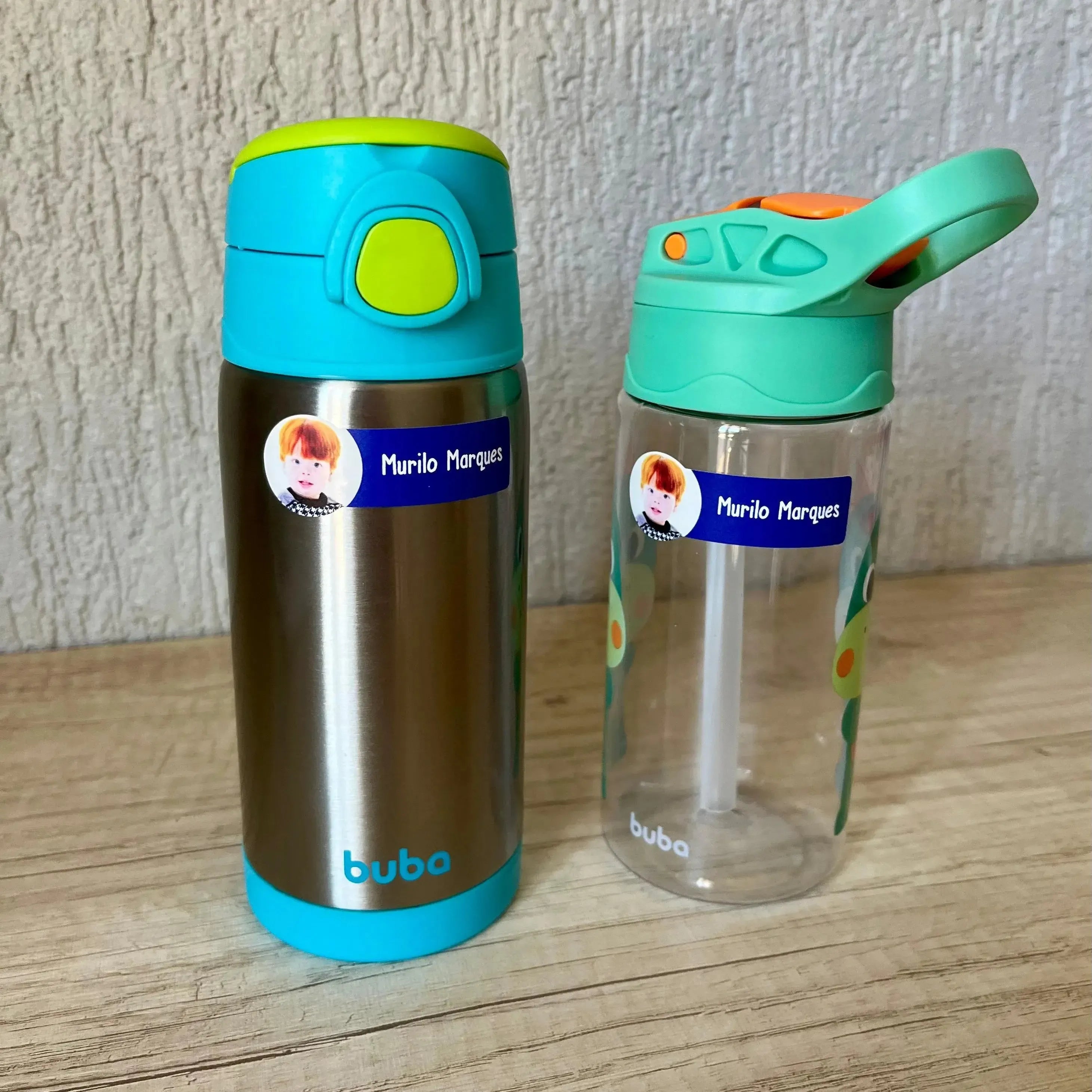 Etiqueta de Foto 6x2-Grudado em Você-Personalizados