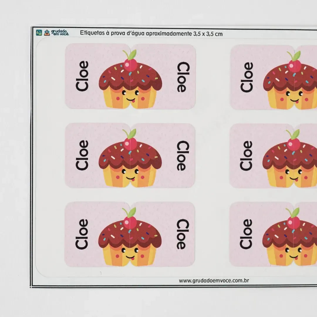 Etiquetas de Sapato Direita Esquerda-Grudado em Você-Personalizados