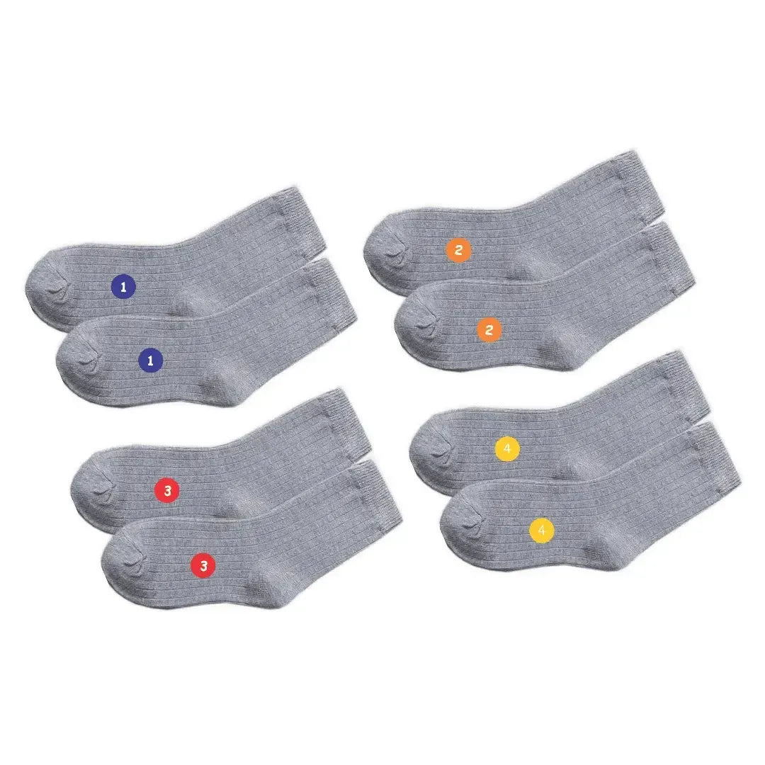 Etiquetas para Meias-Grudado em Você-Personalizados