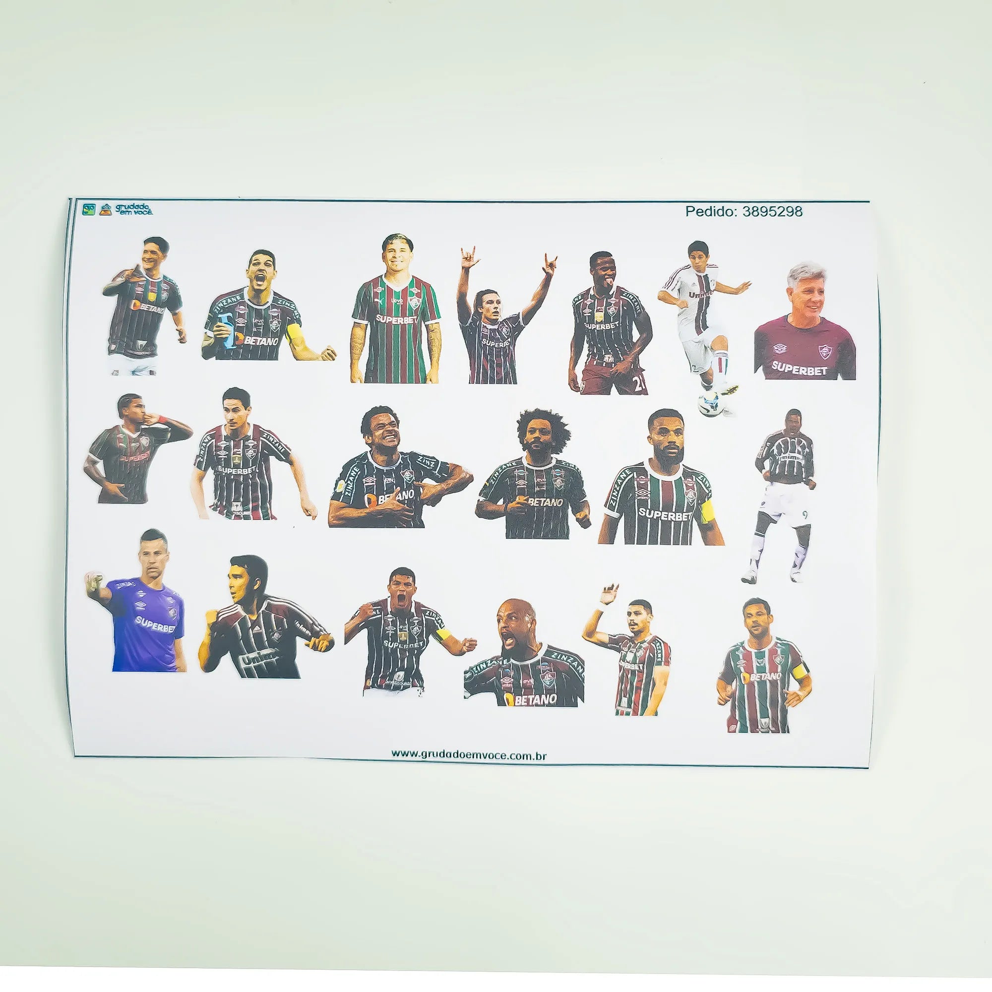 Combo Meu Craque Fluminense Personalizado