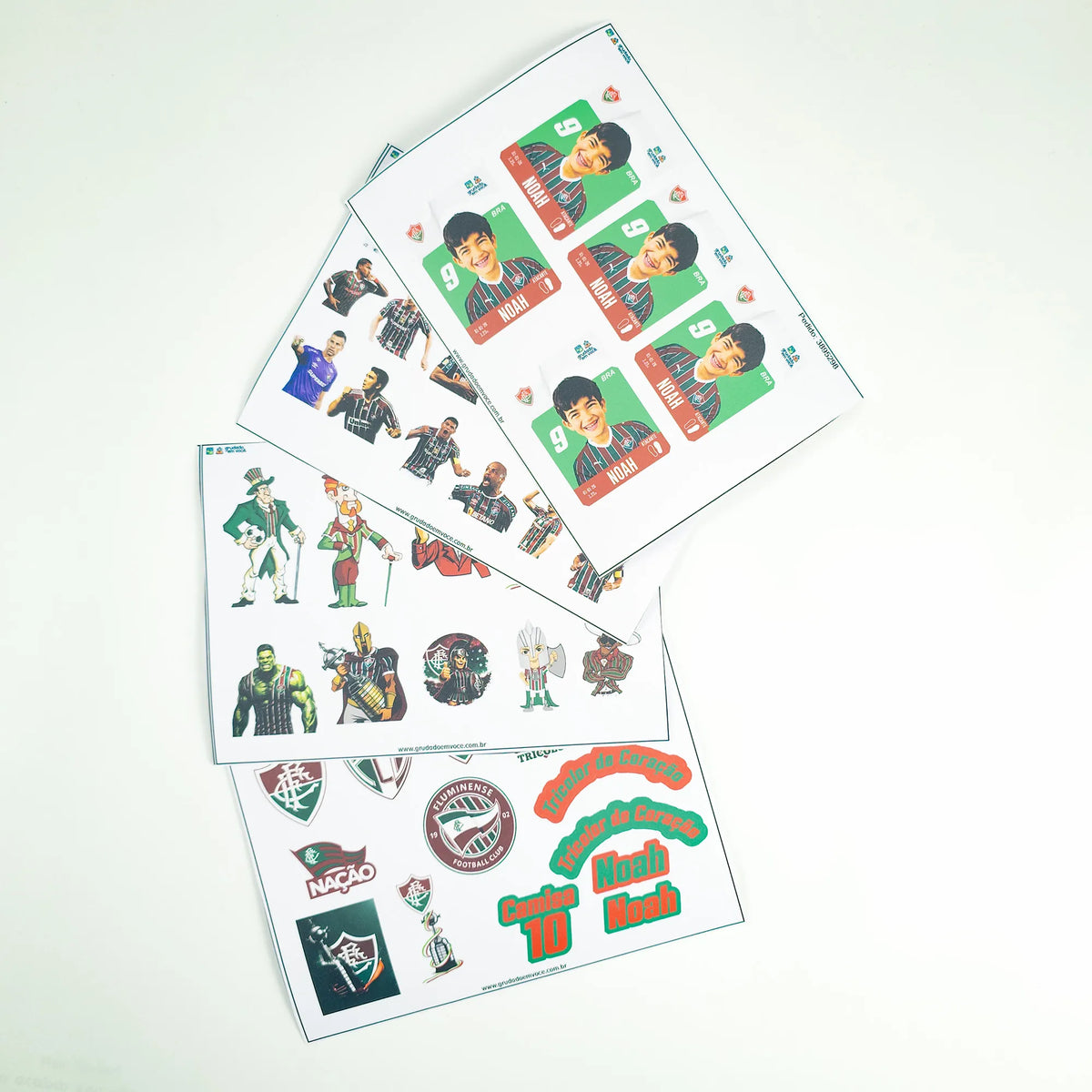 Combo Meu Craque Fluminense Personalizado