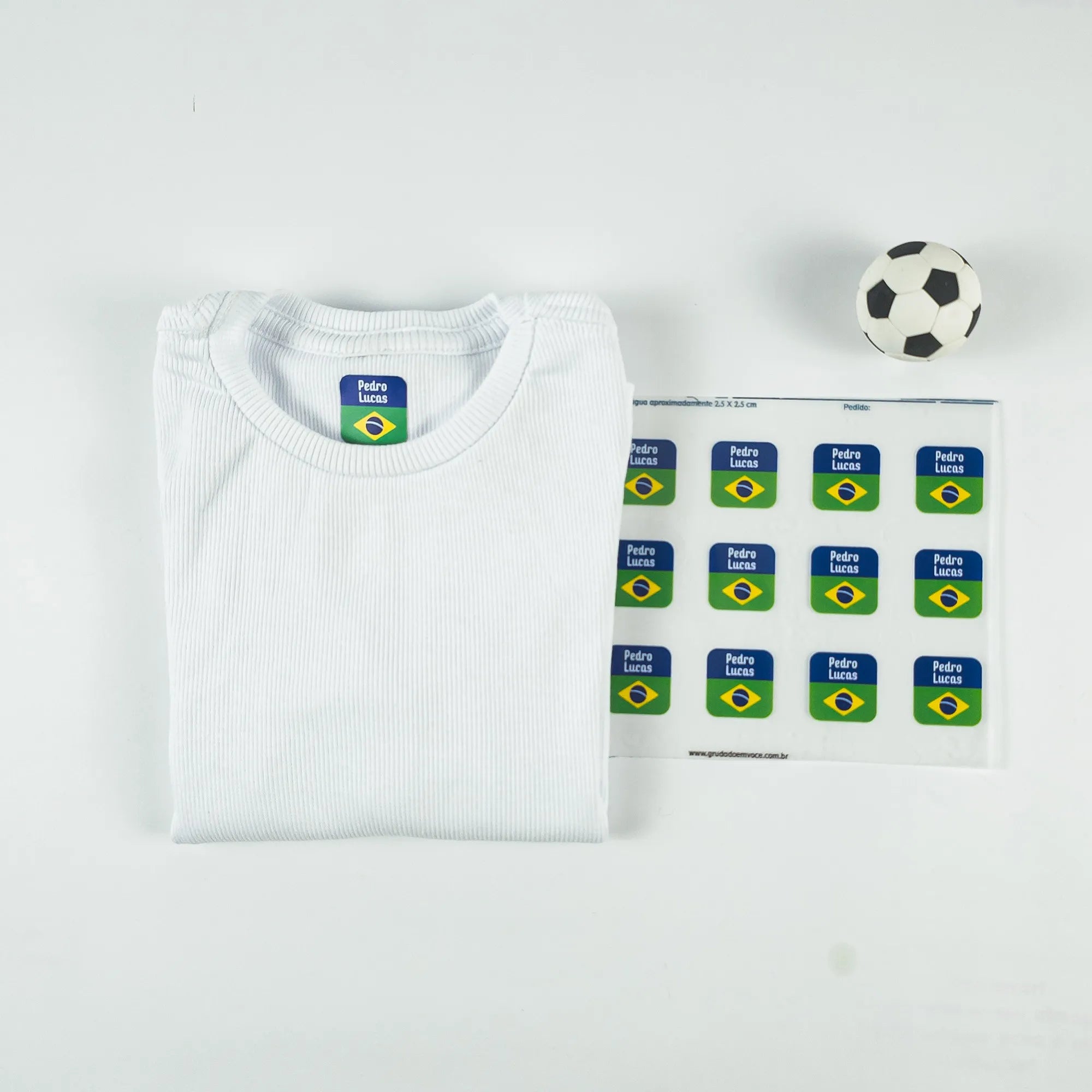 Termocolante Quadrada Futebol