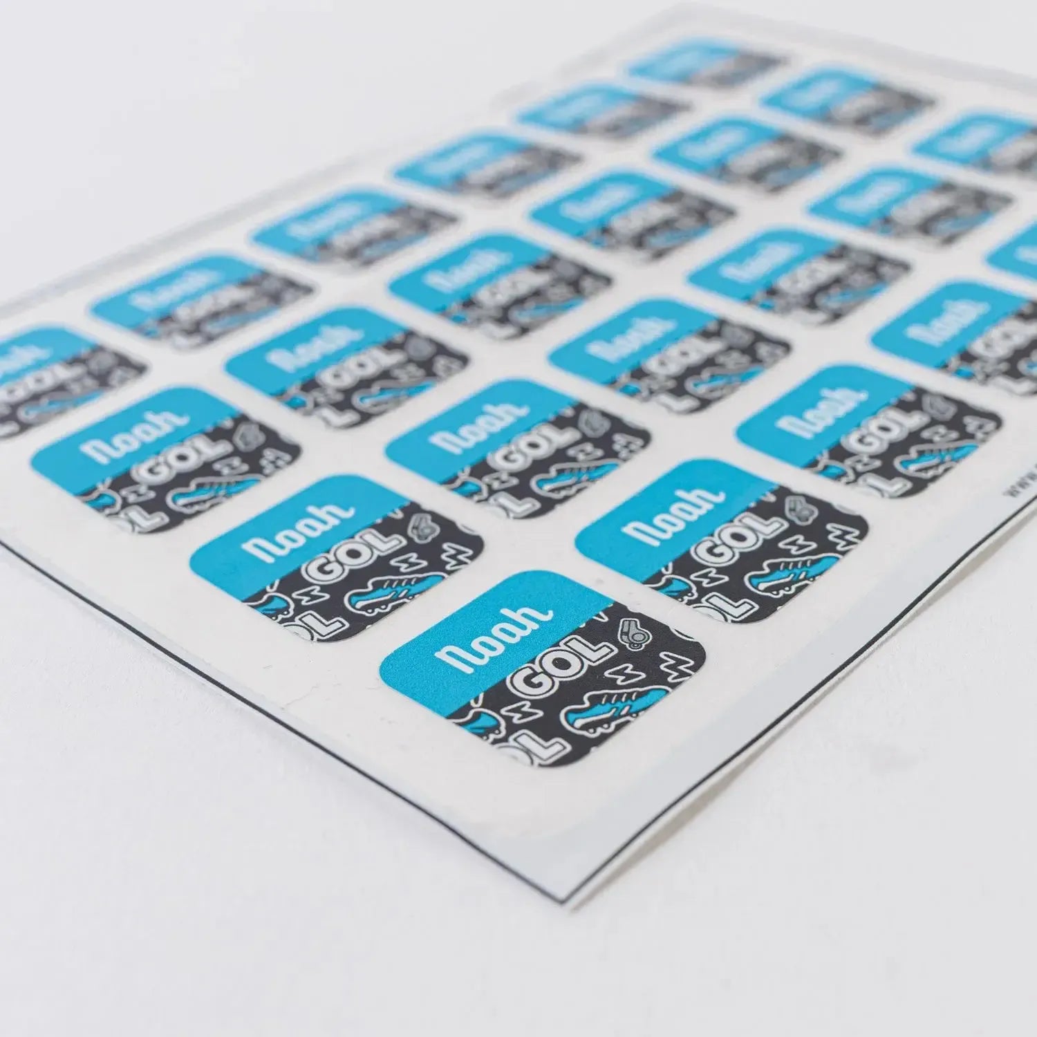 Etiqueta Quadrada Colorida