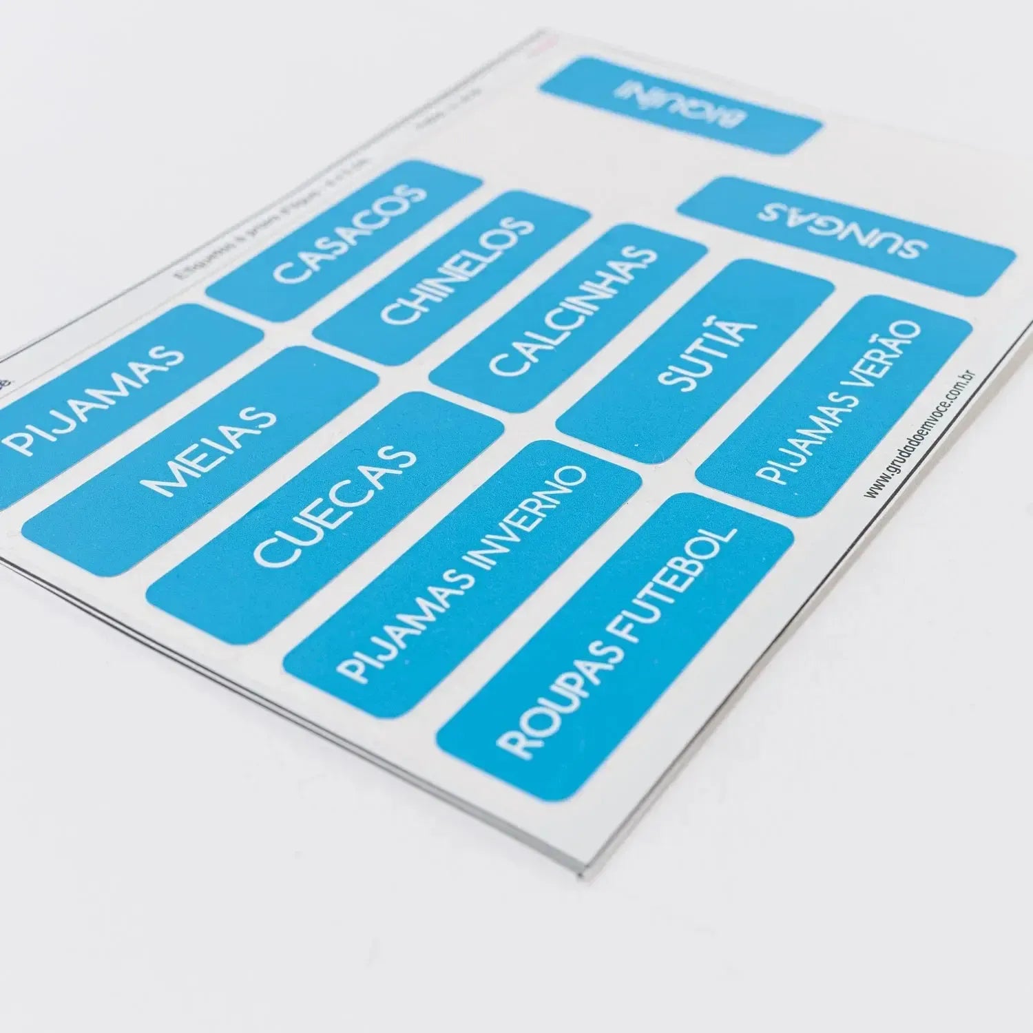 Etiqueta Organização