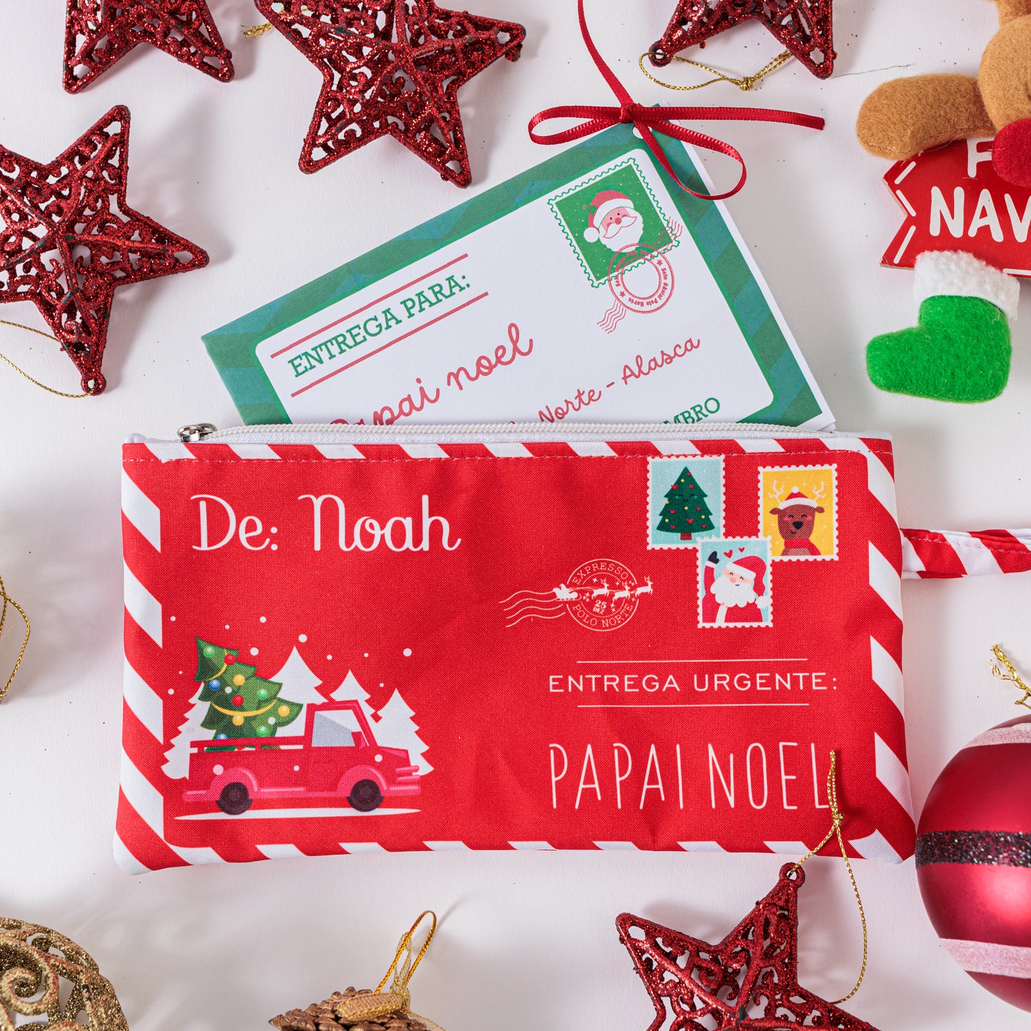 Porta Cartas de Natal Personalizado