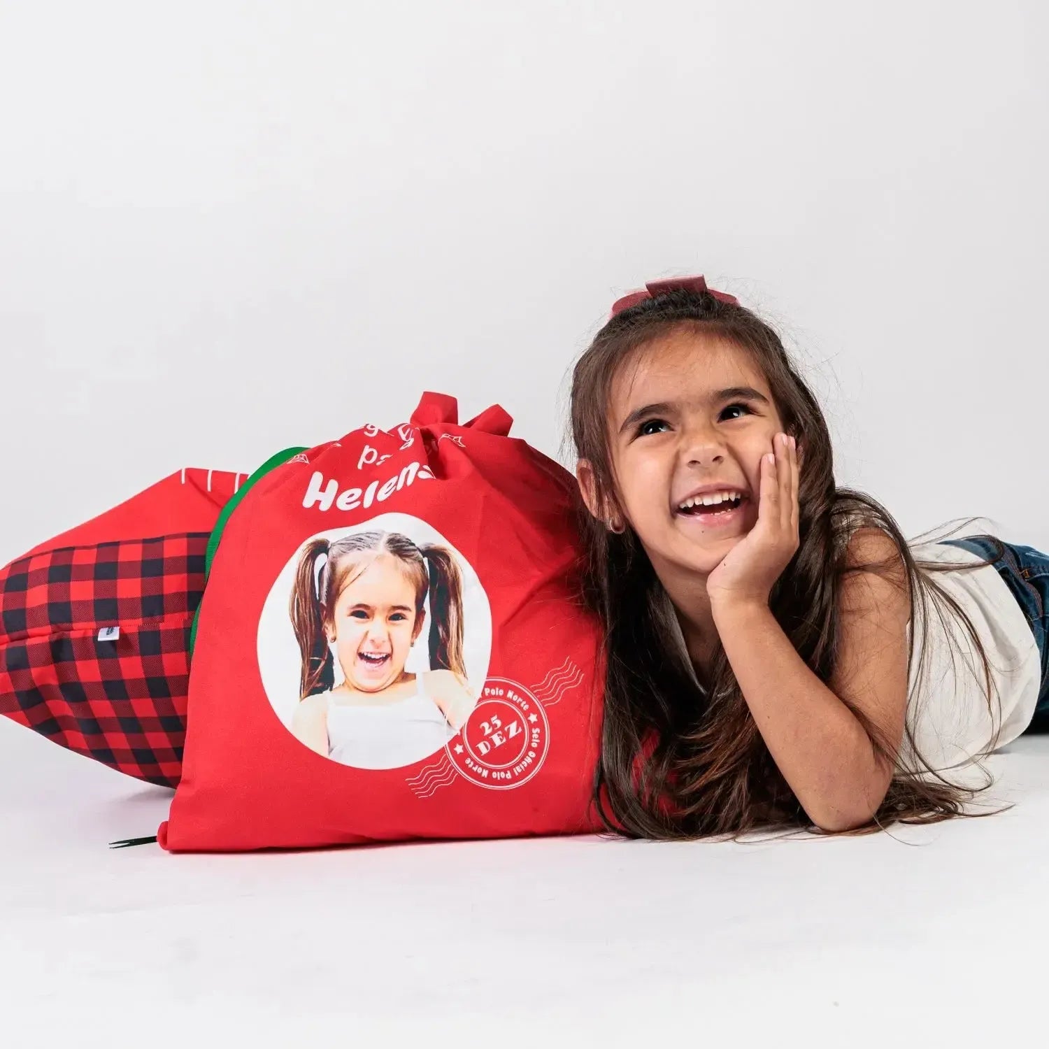 Saco de Natal com Foto