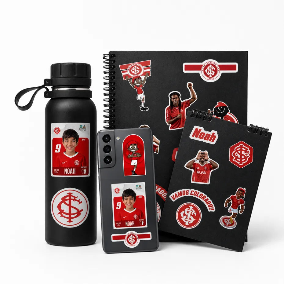 Combo Meu Craque Internacional Personalizado
