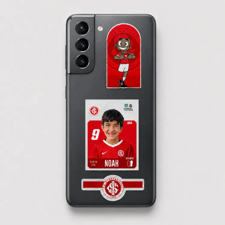 Combo Meu Craque Internacional Personalizado