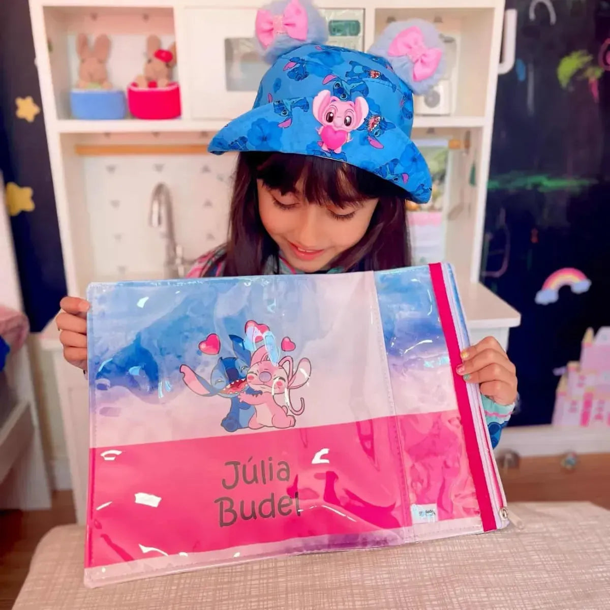 Jogo Americano Dobrável-Grudado em Você-Personalizados