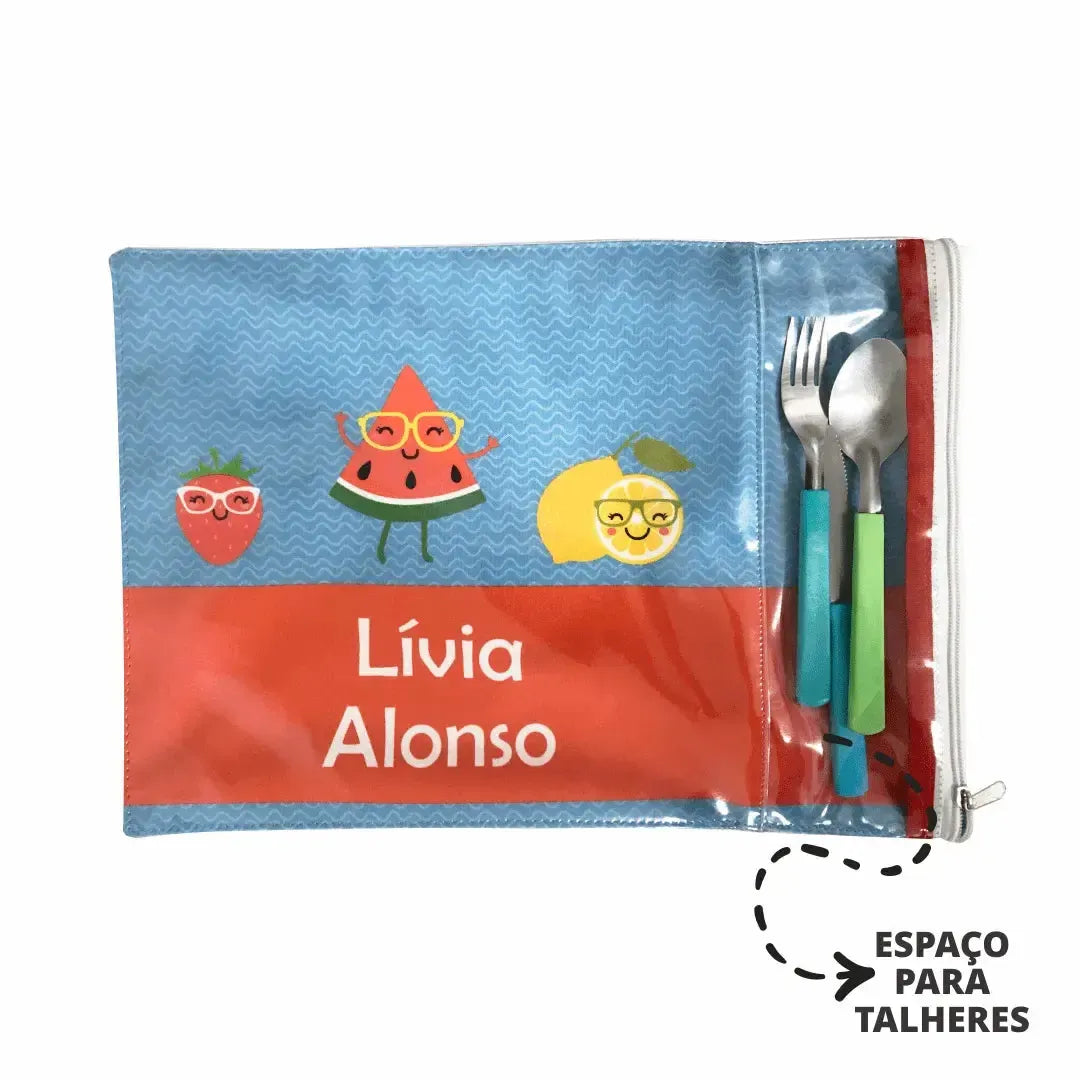 Jogo Americano Dobrável-Grudado em Você-Personalizados