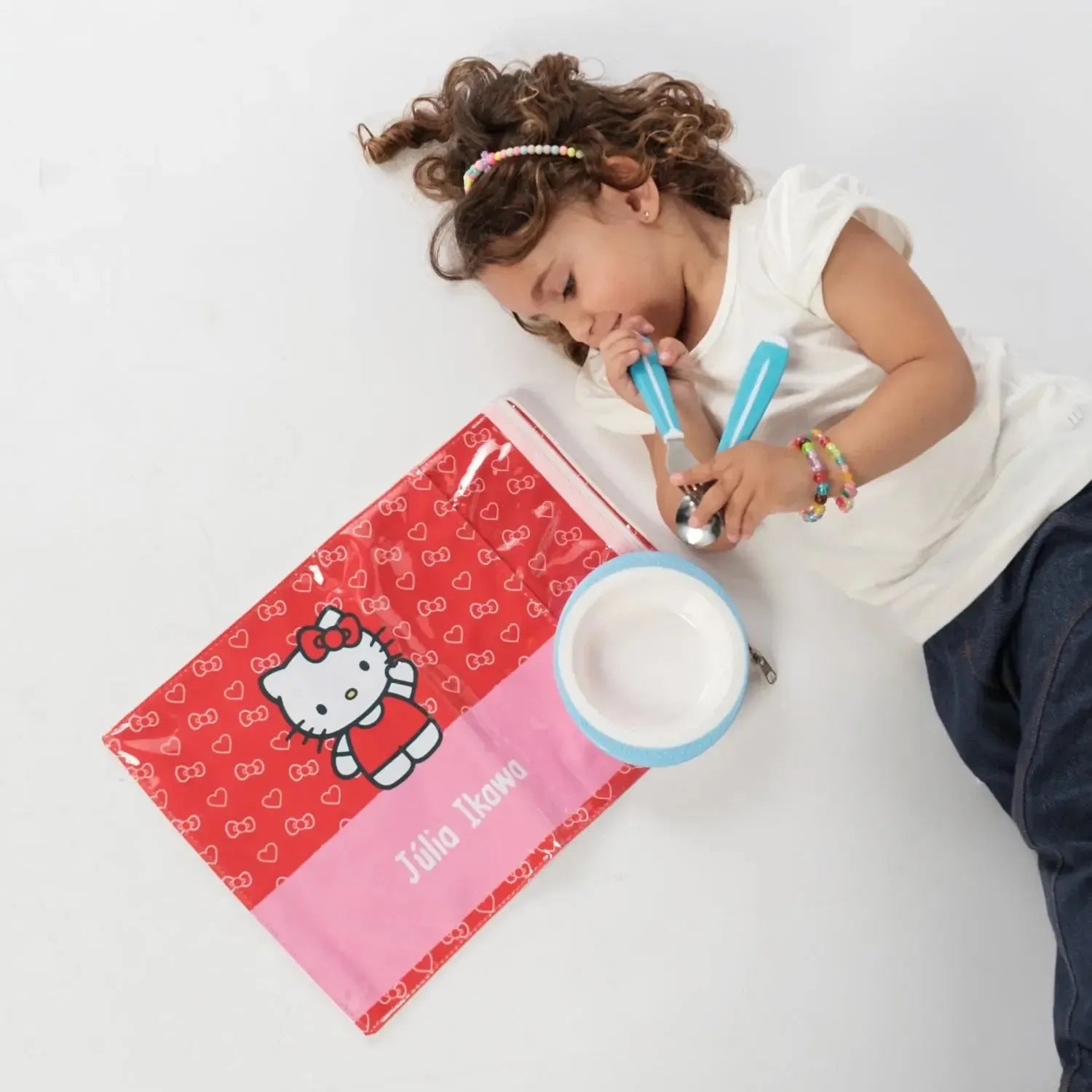 Jogo Americano Dobrável-Grudado em Você-Personalizados