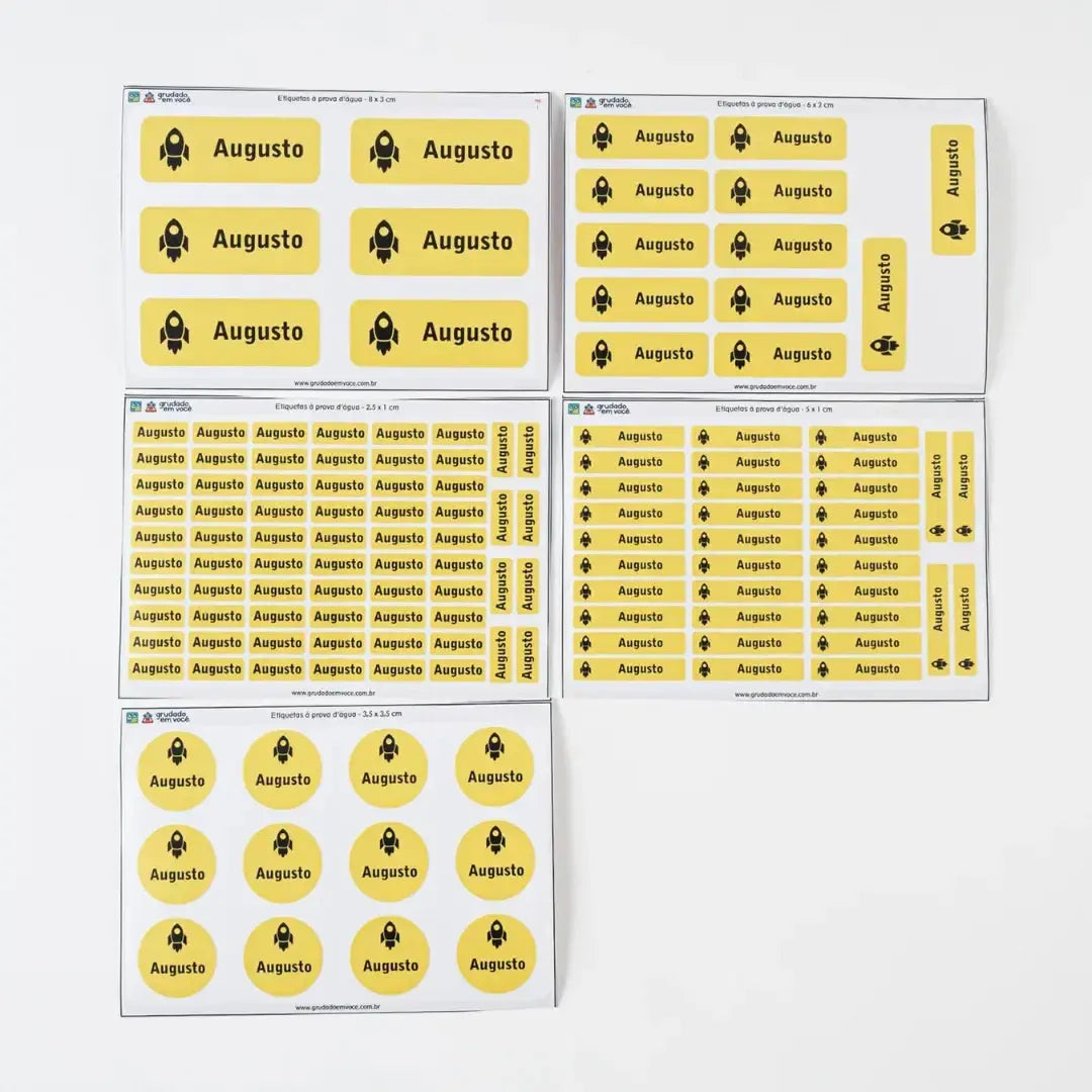Kit Coisinhas-Grudado em Você-Personalizados