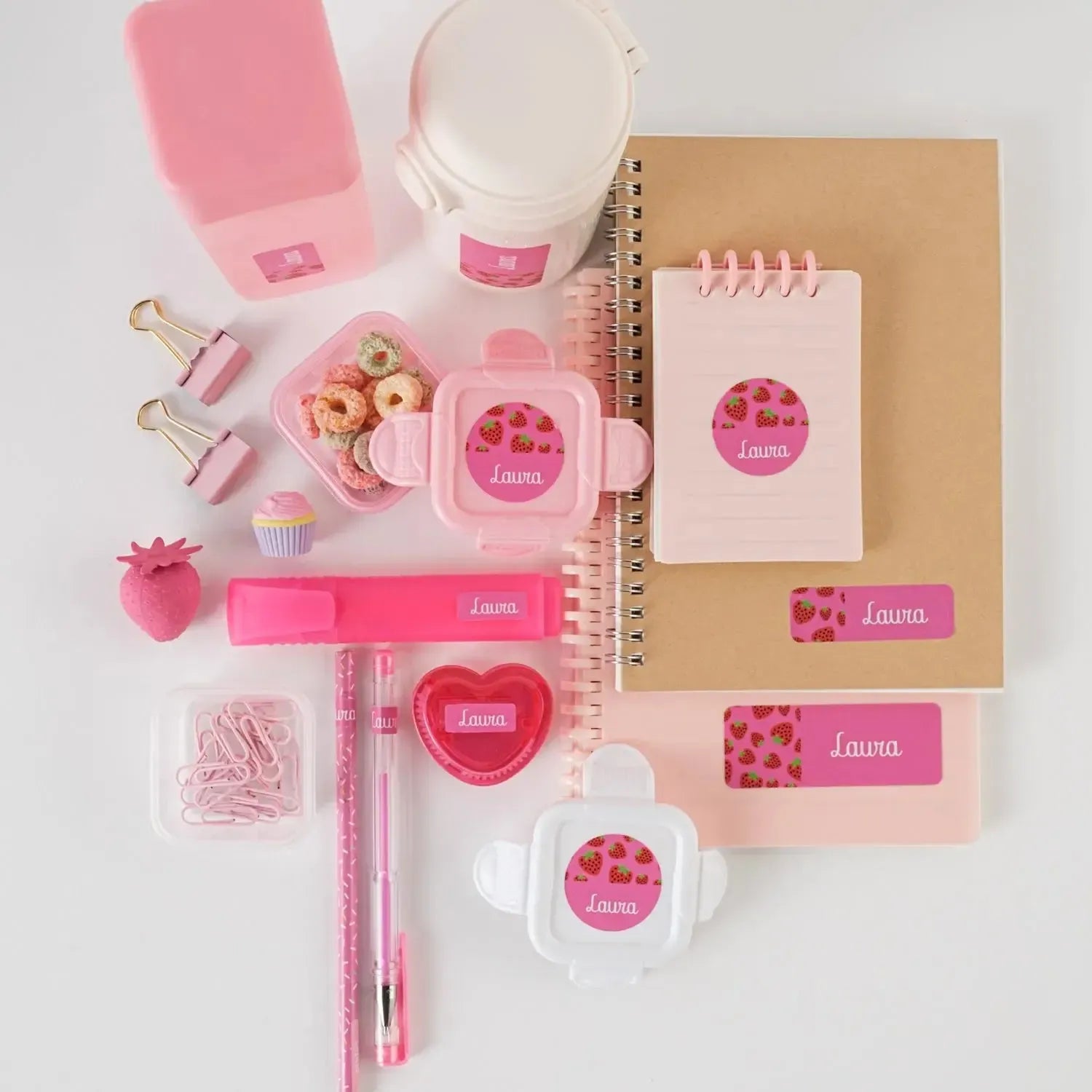 Kit Colorido Mix-Grudado em Você-Personalizados