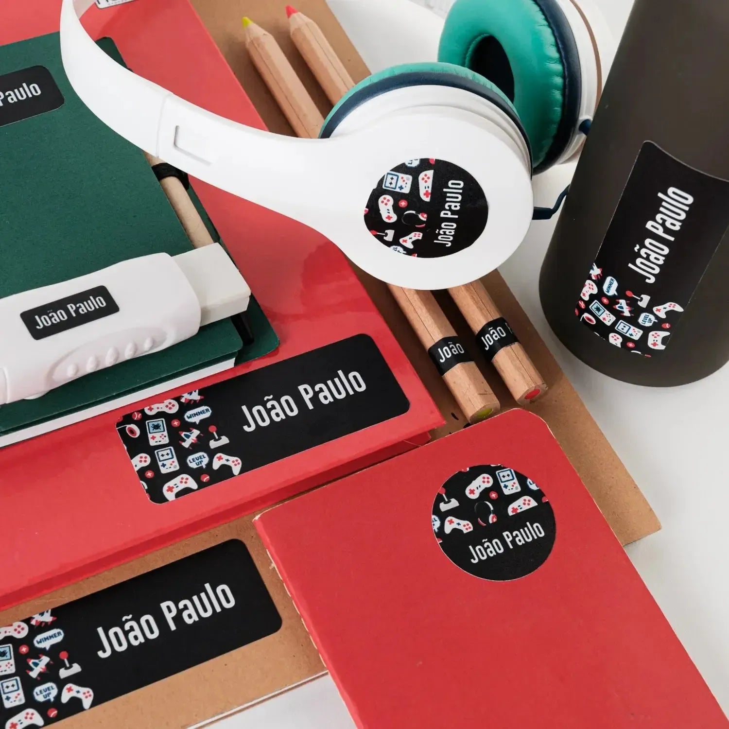 Kit Colorido Mix-Grudado em Você-Personalizados