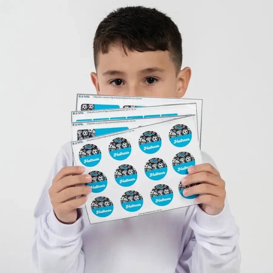 Kit Colorido Mix-Grudado em Você-Personalizados